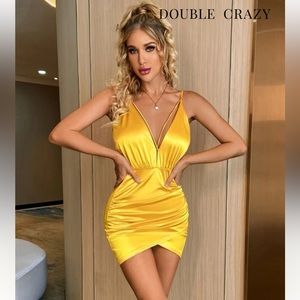 Shein Yellow Dress size small